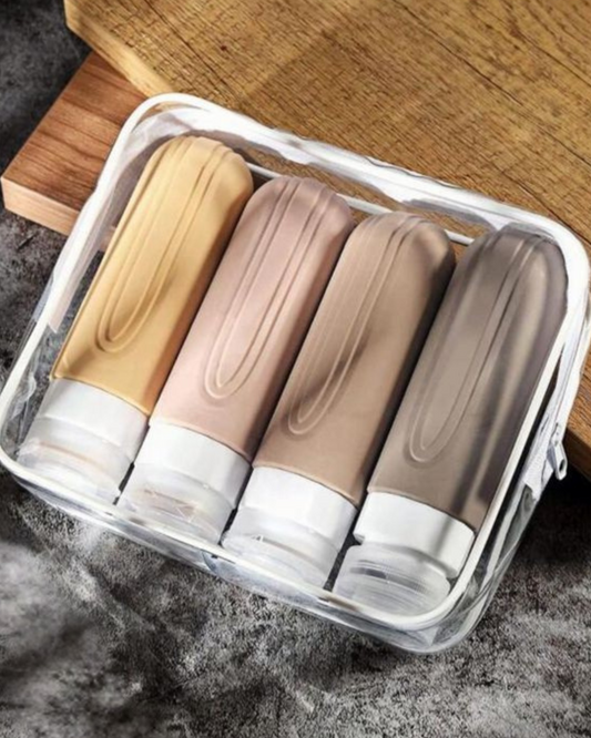 Kit de botellas para viaje