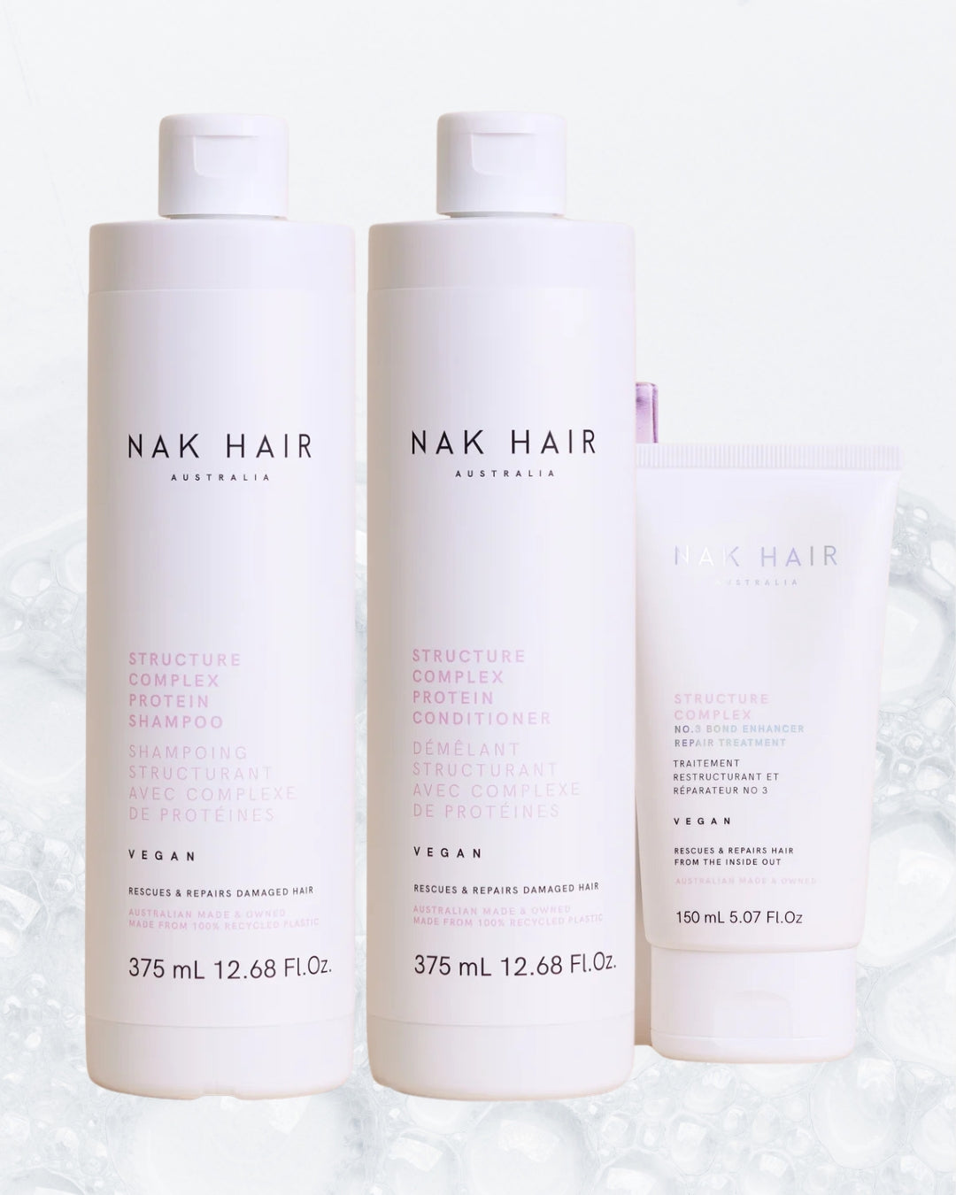 Set Repair Revival: Shampoo + Acondicionador + Mascarilla reparadora