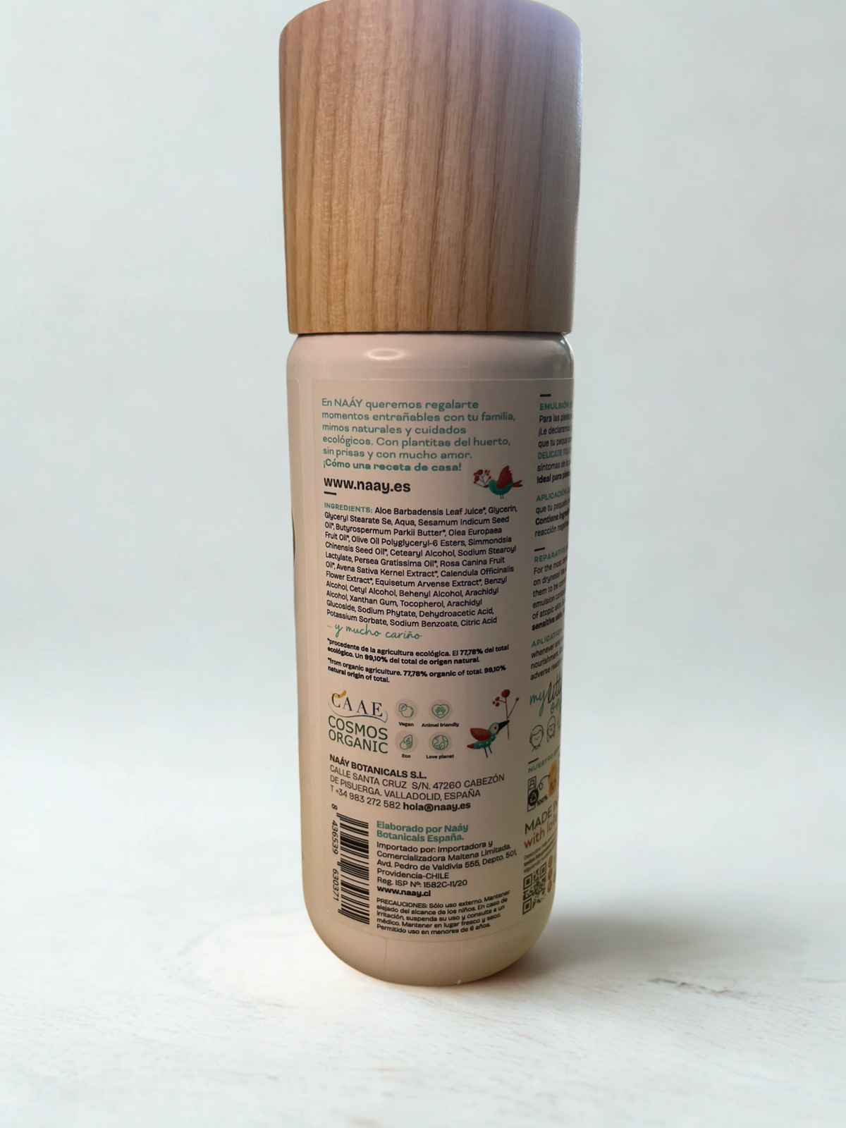 Emulsión Recuperadora para bebés