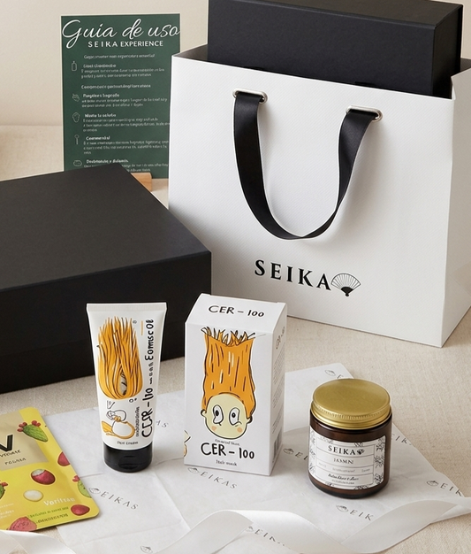 Caja Seika Experience Takumi - Kit Completo Cuidado Capilar Post Shampoo