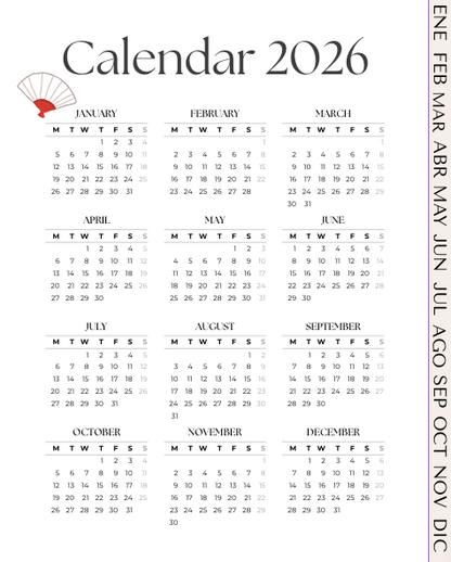 Planner Semanal Digital 2026 SEIKA