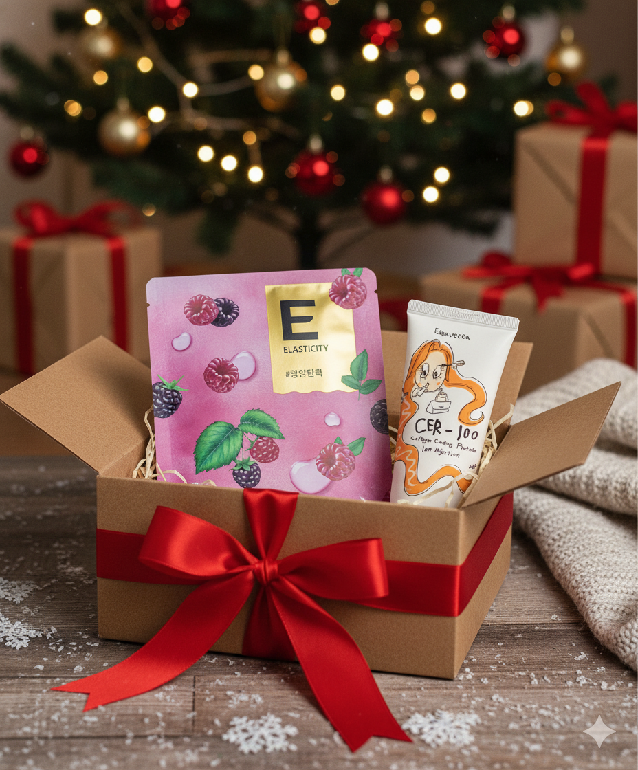Set Regalo Navideño Belleza - Tratamiento Cabello y Rostro