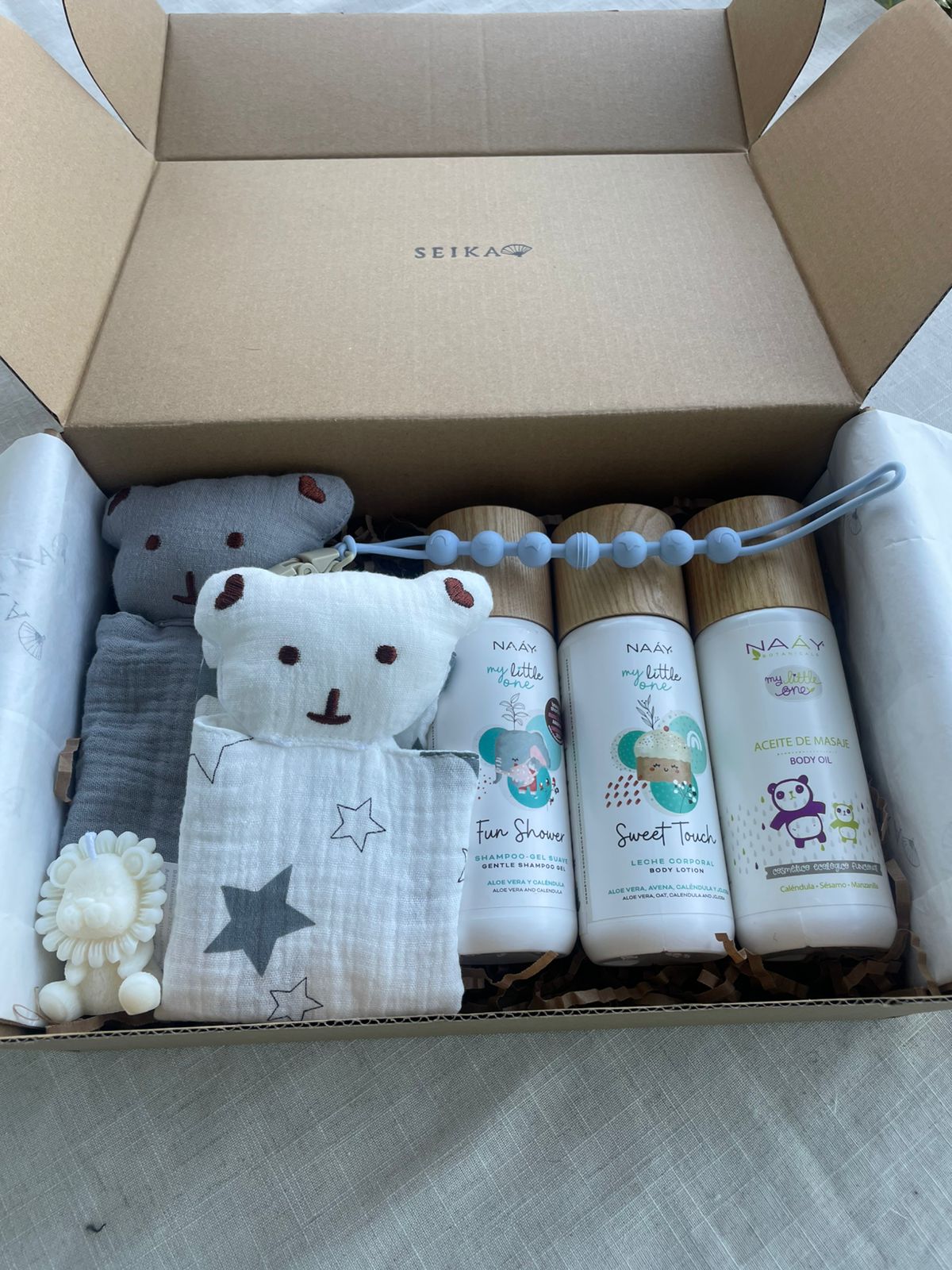 Caja Regalo Baby Shower - Rutina completa